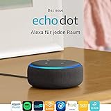 Das neue Echo Dot (3. Gen.) Intelligenter Lautsprecher mit Alexa, Anthrazit Stoff - 2