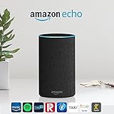 Amazon Echo (2. Gen.), Intelligenter Lautsprecher mit Alexa, Anthrazit Stoff - 2