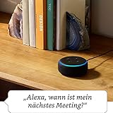 Das neue Echo Dot (3. Gen.), Anthrazit Stoff + Amazon Smart Plug (WLAN-Steckdose), Funktionert mit Alexa - 2