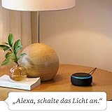 Das neue Echo Dot (3. Gen.), Anthrazit Stoff + Amazon Smart Plug (WLAN-Steckdose), Funktionert mit Alexa - 4