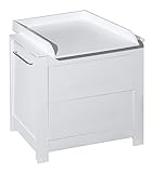 Belivin® 3in1 Wickelkommode weiß | Wickeltisch weiß | ausziehbare Badewanne | umbaubar zur normalen Kommode | große Schubladen | inkl. extra großen abnembaren Wickelaufsatz | besonders stabil - 2