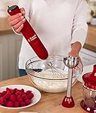 Russell Hobbs 24700-56 Stabmixer 3-in-1 Desire, Schneebesen, Messbecher, für Smoothie, Suppen und Babynahrung, rot/schwarz - 5