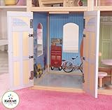 KidKraft 65252 Majestic Mansion Puppenhaus aus Holz mit Zubehör für 30 cm große Puppen mit 34 Accessoires und 4 Spielebenen - 15