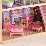 KidKraft 65092 Kayla Puppenhaus aus Holz mit Zubehör für 30 cm große Puppen mit 10 Accessoires und 3 Spielebenen - 12