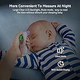 Baby Fieberthermometer CocoBear Stirnthermometer Ohrthermometer Medizinischer Infrarot Digital Thermometer, Sofortiges Lesen Fieberwarnung Klinische Überwachung CE FDA und RoHS Zertifiziert - 5