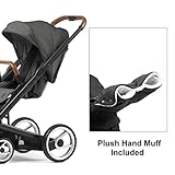 Kinderwagen Muff Handwärmer Wasserdicht Baby Stroller Hand muff Mit Fleece Winddicht Radanhänger für Winter - 2