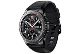 Samsung SM-R760NDAADBT Gear S3 frontier Smartwatch (3,3 cm (1,3 Zoll) Display, NFC, Bluetooth, WLAN, Tizen OS, mit Silikon-Armband) - 4