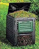 Dehner Gute Wahl Thermo Komposter 300 Liter, ca. 80 x 65 x 65 cm, Kunststoff, schwarz/grün - 2