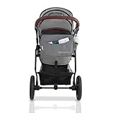 Kinderkraft Moov Multi Kinderwagen Kombikinderwagen 3in1 mit Buggy Babyschale Grau - 11