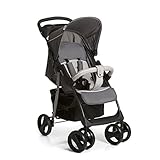 Hauck Shopper SLX Trio Set/Kombi 3 in 1 Kinderwagen/Babyschale/Sportwagen, Gr. 0, Babywanne mit Matratze, bis 25 kg, Liegefunktion, Getränkehalter, leicht, klein faltbar, grau (stone-grey) - 2