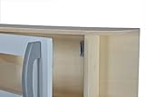 Eichhorn 100002494 - Spielküche aus Holz, Herd mit leuchtenden Herdplatten, Spüle, Backofen und Dunstabzug, 36x69x99cm, Kiefernholz, Birkenholz - 8