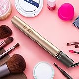 FURIDEN Glätteisen Locken und Glätten Haarglätter mit 25mm Turmalin Keramik Platten, Dual-Spannung,120℃-230℃ - Golden - 7