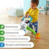 Fisher-Price DLD94 Zebra Lauflernwagen Lauflernhilfe mit Musik und Lichtern lehrt Buchstaben und Zahlen, ab 6 Monaten deutschsprachig - 7