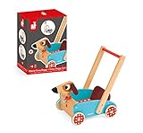 Janod J05995 - Lauflernwagen aus Holz, Crazy Doggy - 4