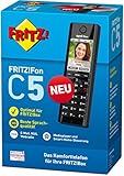 AVM FRITZ!Fon C5 DECT-Komforttelefon (hochwertiges Farbdisplay, HD-Telefonie, Internet-/Komfortdienste, Steuerung FRITZ!Box-Funktionen) schwarz, deutschsprachige Version - 3