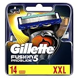 Gillette Fusion5 ProGlide Rasierklingen, 14 Stück, briefkastenfähige Verpackung - 7