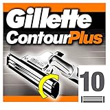 Gillette Contour Plus Rasierklingen für Männer, 10 Stück - 4