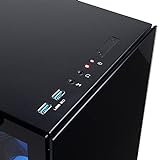 Cyberpower TT1 Xtreme VR Gaming Desktop-PC (Intel Core i5-8400, AMD Radeon RX 580 4GB, 8GB 2400MHz DDR4 RAM, 1TB 7200RPM HDD, 600W 80+ PSU, Wifi, Windows 10) - 3