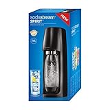 SodaStream Easy Wassersprudler zum Sprudeln von Leitungswasser, Macht aus Leitungswasser Sprudelwasser - ohne schleppen. mit 1 Zylinder und 1L Pet Flasche (BPA frei); Farbe: schwarz - 5