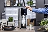 SodaStream Power Elektronischer Wassersprudler, Macht vollautomatisch aus Leitungswasser Sprudelwasser - ohne schleppen! mit 1 Zylinder und 1L Pet Flasche (BPA frei); Farbe: schwarz - 5