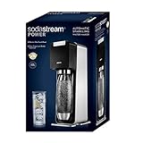 SodaStream Power Elektronischer Wassersprudler, Macht vollautomatisch aus Leitungswasser Sprudelwasser - ohne schleppen! mit 1 Zylinder und 1L Pet Flasche (BPA frei); Farbe: schwarz - 7