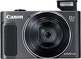 Canon PowerShot SX620 HS Digitalkamera (20,2 Megapixel, 25-fach optischer Zoom, 50-fach ZoomPlus, 7,5cm (3 Zoll) Display, opt Bildstabilisator, WLAN, NFC) schwarz - 2