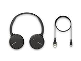 Sony WH-CH500 kabelloser Bluetooth Kopfhörer (Bis zu 20 Stunden Akkulaufzeit, Freisprechfunktion, NFC, schwenkbares Design) schwarz - 6