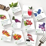 Gourmetblumen-Kit von Plant Theatre - 6 Essbare Blumenarten zum Anbauen ? ein großartiges Geschenk - 2