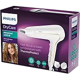 Philips DryCare Advanced Haartrockner mit ThermoProtect Technologie HP8232/00, 2200 W, DC-Motor und 2 Aufsätze - 6