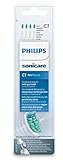 Philips Sonicare Original Aufsteckbürste ProResults HX6014/07, bis zu 2x mehr Plaqueentfernung, 4er Pack, Standard, Weiß - 5