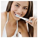 Oral-B Pulsonic Slim Luxe 4100 Elektrische Schallzahnbürste, für gesünderes Zahnfleisch in 4 Wochen, mit Timer und 2 Aufsteckbürsten, platin - 4