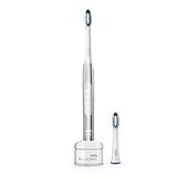 Oral-B Pulsonic Slim Luxe 4100 Elektrische Schallzahnbürste, für gesünderes Zahnfleisch in 4 Wochen, mit Timer und 2 Aufsteckbürsten, platin - 6