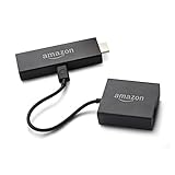 Amazon Ethernetadapter für Fire TV und Fire TV Stick mit Alexa-Sprachfernbedienung (2017 Modelle), Fire TV Stick Basic-Edition und Fire TV Stick 4K - 2