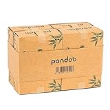 pandoo 4er Pack Bambus Wattestäbchen (800 Stück) | 100% biologisch abbaubar, vegan & nachhaltig | kompostierbare premium Wattestäbchen - 9