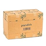 pandoo 4er Pack Bambus Wattestäbchen (800 Stück) | 100% biologisch abbaubar, vegan & nachhaltig | kompostierbare premium Wattestäbchen - 9