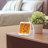 ThermoPro TP53 digitales Thermo-Hygrometer Thermometer Hygrometer Raumluftüberwachtung Temperatur und Luftfeuchtigkeitmessgerät mit Hintergrundbeleuchtung - 2