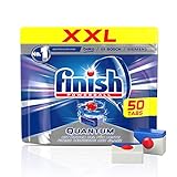 Finish Quantum, Spülmaschinentabs, Geschirrspültabs für beste Finish Reinigung und Glanz, Geschirrspülmittel, XXL Pack, 50 Tabs - 2