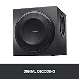 Logitech Z906 3D-Stereo-Lautsprecher (mit 5.1 Dolby Surround Sound, THX, 1000 W, ideal für Fernseher und Wohnzimmereinrichtungen) - 5