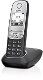 Gigaset A415 Telefon - Schnurlostelefon / Mobilteil mit Grafik Display - Dect-Telefon mit Freisprechfunktion - Analog Telefon - Schwarz - 2