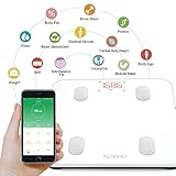 RENPHO Körperfettwaage, Bluetooth Personenwaage mit APP, Smart digitale Waage für Körperfett, BMI, Gewicht, Muskelmasse, Wasser, Protein, Skelettmuskel, Knochengewicht, BMR, usw. - 3