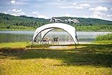 Coleman Event Shelter, 4,5 x 4,5 m, Pavillon, stabiles Partyzelt mit Stahlgestänge, Gazebo, Eventzelt, Sonnenschutz SPF 50+, XL, normal - 3