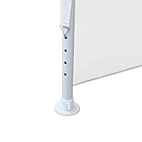 Sekey 3x6m Garten Wasserdicht Pavillon/Gartenpavillon/Verstellbare/Gartenzelt Beine, für Garten/Party/Hochzeit/Picknick, UV30+,Seitenwänden，Weiß - 4