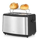 WMF BUENO Edition Toaster Doppelschlitz Brötchenaufsatz 7 Bräunungsstufen 800 W Edelstahl matt - 4
