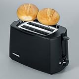 SEVERIN Automatik-Toaster, Inkl. Brötchen-Röstaufsatz, 2 Röstkammern, 700 W, AT 2287, Schwarz - 2