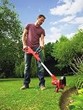 Black+Decker Elektro-Rasentrimmer (550 W, 30 cm Schnittbreite, E-Drive mit Zahnradantrieb, Autoselect-Technologie Einzelfaden 9 m, ᴓ 1,6 mm, automatische Fadenverlängerung) ST5530 - 8