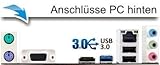 Entry Gaming/Multimedia Computer mit 3 Jahren Garantie! | Quad-Core! AMD A10-4655 4 x 2.8 GHz | 8GB DDR3 | 1TB HDD | Radeon HD 7620G 4 GB HDMI/VGA | USB3 | 22x DVD±RW| Win10 64-Bit | GDATA #5475 - 2