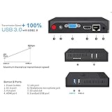 Beelink BT3Pro Multi Media Desktop Full 4K HD H.265 Smart Mini PC Intel Atom x5-Z8350 Prozessor 4GB+64G / 4K / 1000Mbps LAN/HDMI / VGA / 2.4G+5.8G Dual WiFi - 6