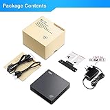 Bqeel Z83V MINI PC Windows 10 Linux Smart Mini Desktop-PC mit Intel Atom x5-Z8350 Prozessor Intel HD Graphik 400 2GB DDR3+ 32GB ROM doppelte Bildschirmdarstellung über VGA und HDMI-Videoausgang - 7