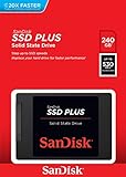 SanDisk SSD PLUS 240GB Sata III 2,5 Zoll Interne SSD, bis zu 530 MB/Sek - 4