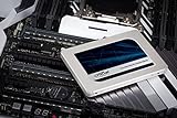 Crucial MX500 CT500MX500SSD1Z 500 GB Internes SSD (3D NAND, SATA, 2,5 Zoll) - 6